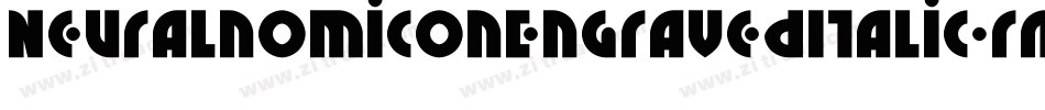 NeuralnomiconEngravedItalic-rM9L字体转换 NeuralnomiconEngravedItalic-rM9L字体转换