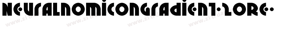 NeuralnomiconGradient-2oRe字体转换