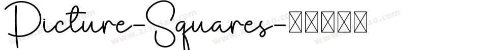 Picture-Squares字体转换