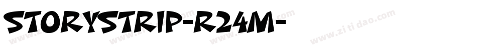 StoryStrip-R24M字体转换