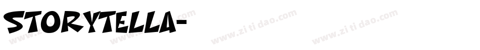 Storytella字体转换