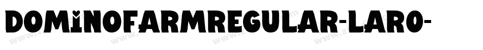 DominoFarmRegular-laR0字体转换