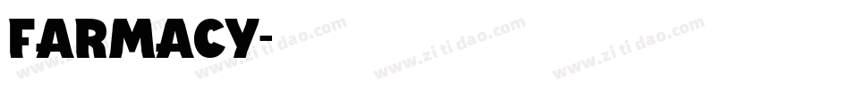 Farmacy字体转换