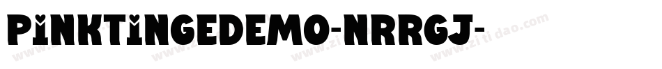 PinkTingeDemo-nRrGJ字体转换
