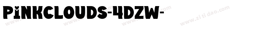 Pinkclouds-4dzW字体转换