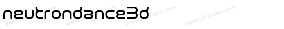neutrondance3d字体转换