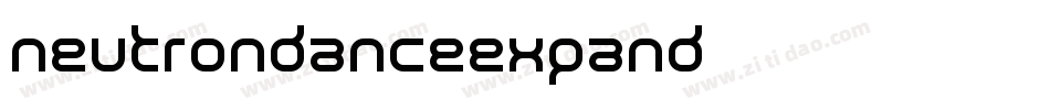 neutrondanceexpand字体转换