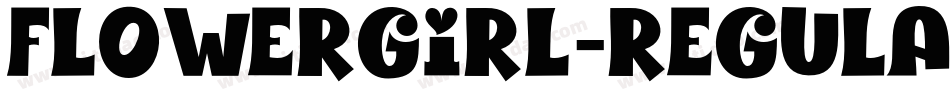 FlowerGirl-Regular字体转换