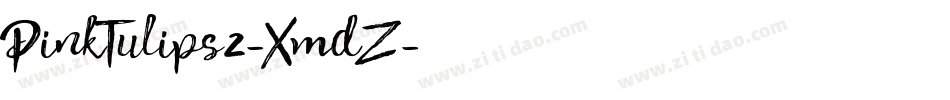PinkTulips2-XmdZ字体转换