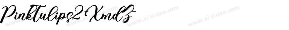 PinkTulips2-XmdZ字体转换