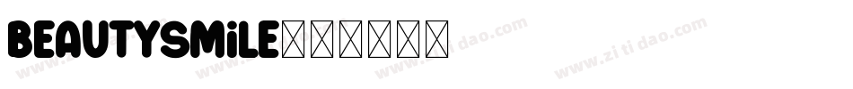BeautySmile字体转换