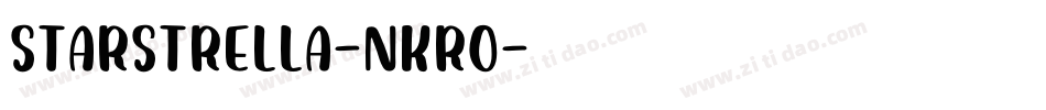 StarStrella-nKRO字体转换