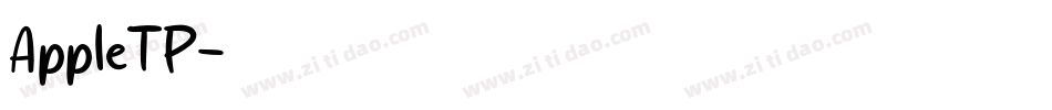 AppleTP字体转换