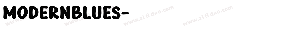 ModernBlues字体转换