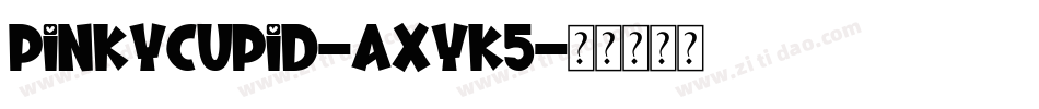 PinkyCupid-axYK5字体转换