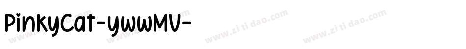 PinkyCat-ywwMV字体转换