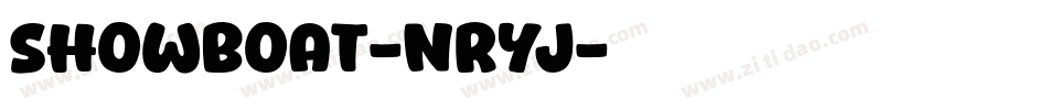 Showboat-nRyJ字体转换