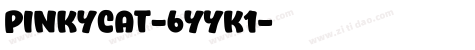 PinkyCat-6YYK1字体转换