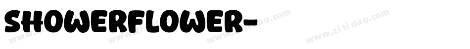 showerflower字体转换
