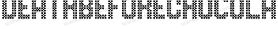 DeathBeforeChocolatePersonalUse-p7wLO字体转换