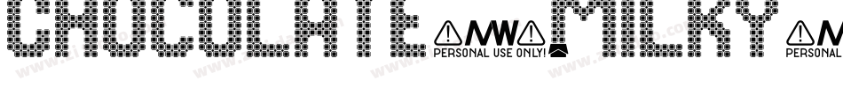 Chocolate-Milky-Free-Personal字体转换