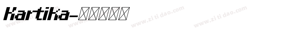 Kartika字体转换