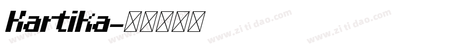 Kartika字体转换