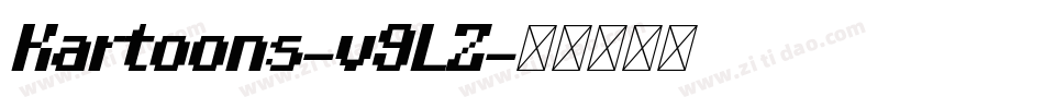 Kartoons-v9LZ字体转换