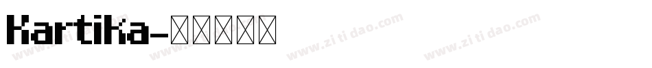 Kartika字体转换