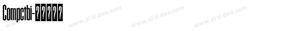 Compctbi字体转换