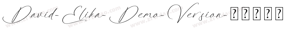 David-Elika-Demo-Version字体转换
