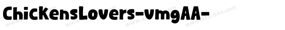 ChickensLovers-vmgAA字体转换