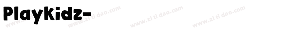 Playkidz字体转换