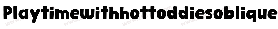 Playtimewithhottoddiesoblique-YElv字体转换