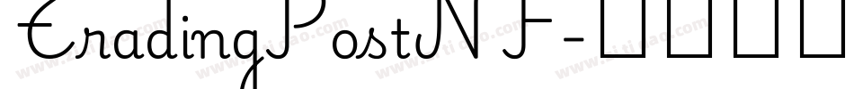 TradingPostNF字体转换