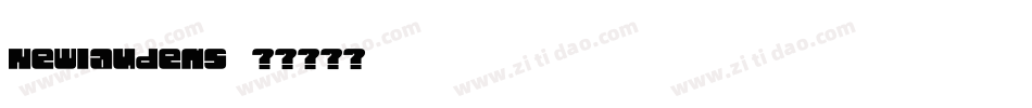 NewLaudens字体转换