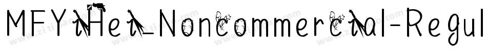 MFYiHei_Noncommercial-Regular字体转换