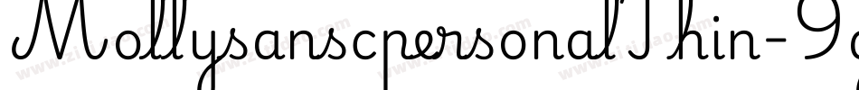 MollysanscpersonalThin-9gVn字体转换
