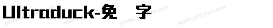 Ultraduck字体转换