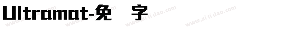 Ultramat字体转换