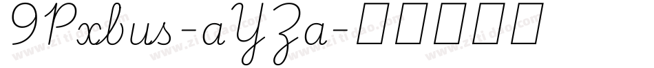 9Pxbus-aYZa字体转换