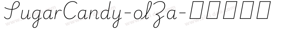 SugarCandy-olZa字体转换