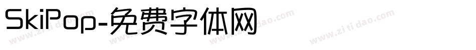 SkiPop字体转换
