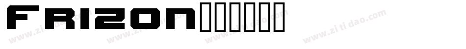 Frizon字体转换