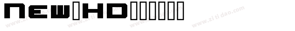 New_HD字体转换
