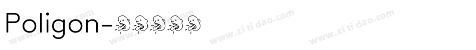 Poligon字体转换