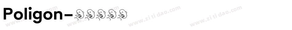 Poligon字体转换