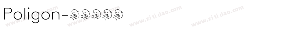 Poligon字体转换