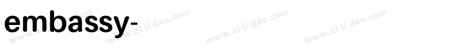 embassy字体转换