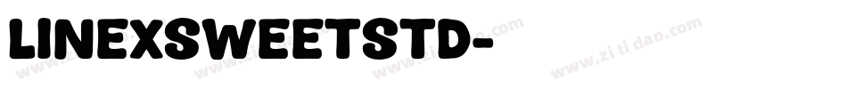 LinexSweetStd字体转换